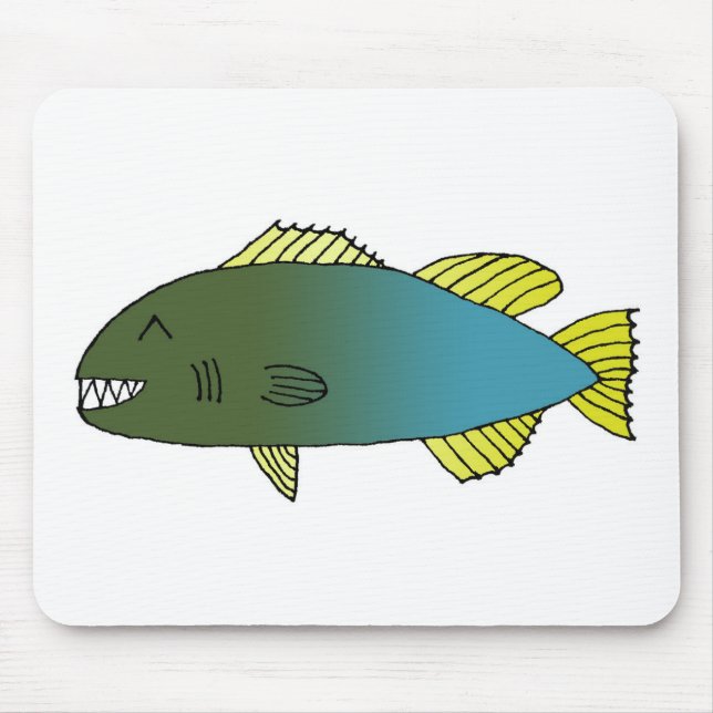 Bitey Fische 2014 Mousepad (Vorne)