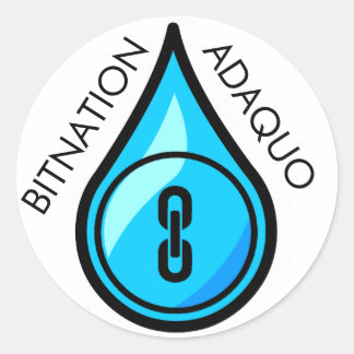 Bitnation Adaquo Aufkleber Blätter!