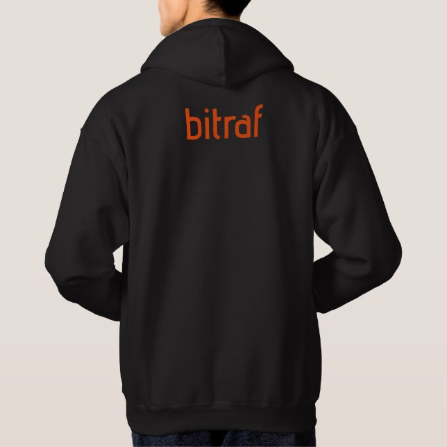 Bitraf - Hoodie Logo bak (Rückseite)