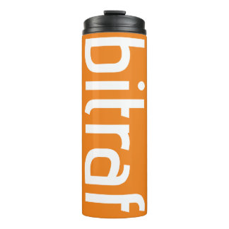 Bitraf - Tromkopp-enkel-Logo Thermosbecher