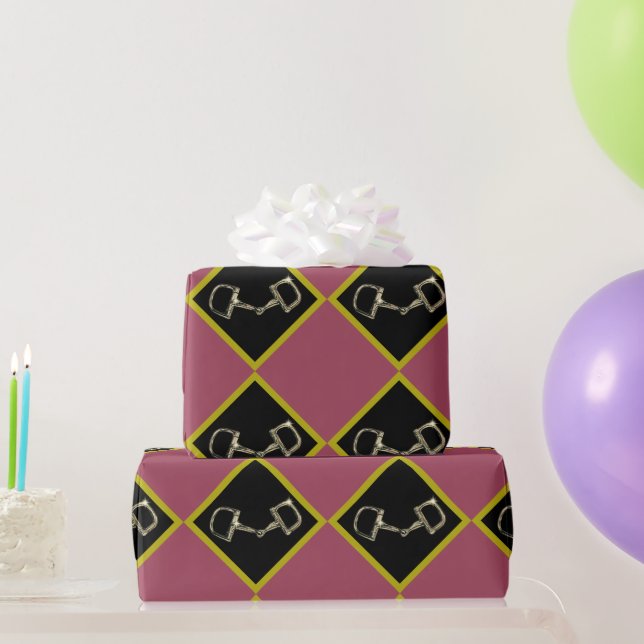 Bits in Diamanten  Geschenkpapier (Partygeschenke)