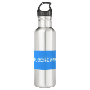 Bitschimmer-Blockkette Edelstahlflasche