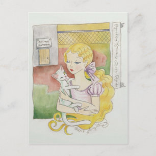 Bitte adoptieren Sie Ihr Haustier Art Cards Postkarte