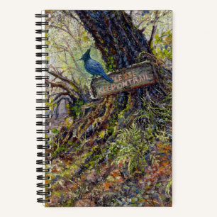 "Bitte Behalt auf Trails" Notizbuch