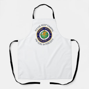 Bitte behalt mit FAA-Schürze Schürze