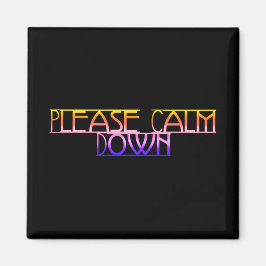 Bitte beruhigen Sie das Magnet