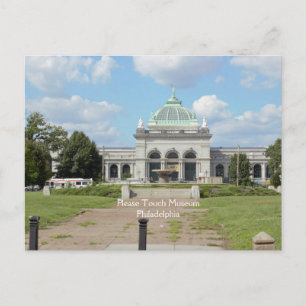 Bitte Berühren Museum Philadelphia Postkarte