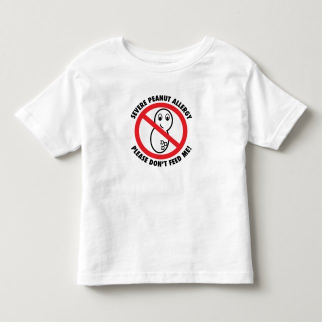 Bitte füttern Sie nicht Mir-Erdnuss Kleinkind T-shirt (Vorderseite)