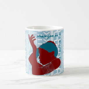 Bitte geben Sie mir Stärke Kaffeetasse
