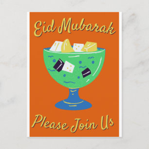 Bitte gesellen Sie sich zu uns für Eid Postkarte