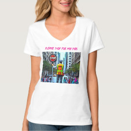 Bitte halte für meine Kinder auf T-Shirt