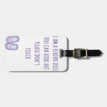 Bitte keine Touch wiedergeben Puppen-Autositzmarke