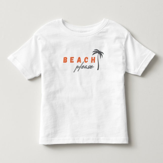 bitte. Kleinkind T-Shirt (Vorderseite)