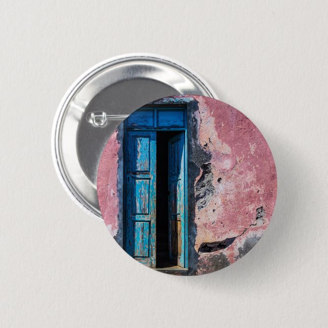 Bitte kommen Sie herein Button (Vorne & Hinten)