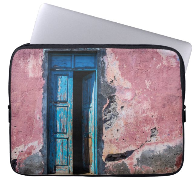 Bitte kommen Sie herein Laptopschutzhülle (Vorderseite)