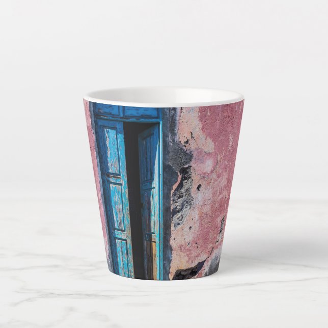 Bitte kommen Sie herein Milchtasse (Vorderseite)