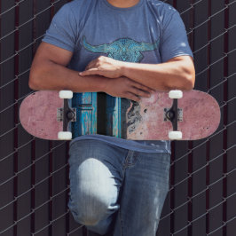 Bitte kommen Sie herein Skateboard