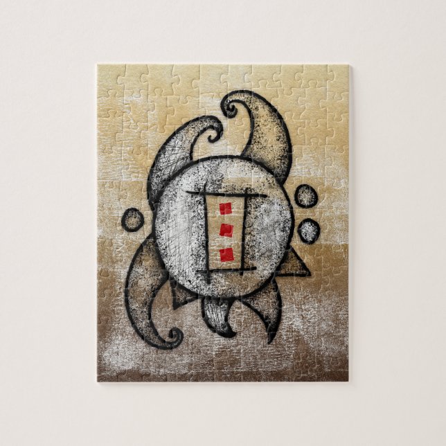 Bitte kommen Sie in das Abstrakte Puzzle (Vertikal)