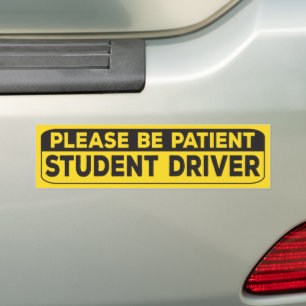 BITTE KÖNNEN SIE DEN PATIENTENSTUDENTENTREIBER FÜR AUTOAUFKLEBER