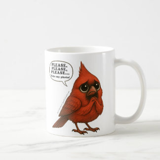 Bitte Mach Mein Foto Lustiger Kardinalvogel Kaffee Kaffeetasse