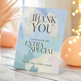 "Bitte nehmen Sie eins" Gesendetes Gastgeschenk Sockelschild