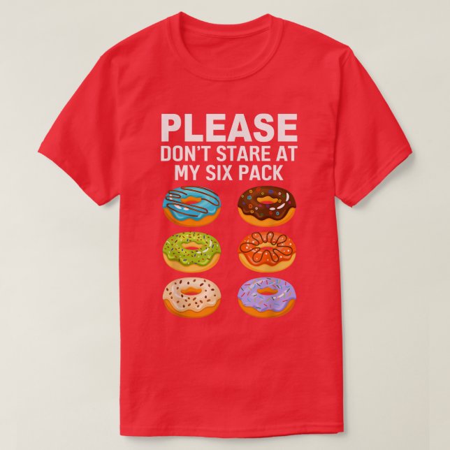 Bitte nicht anhalten Donuts Grapic Si Pack Funny W T-Shirt (Design vorne)