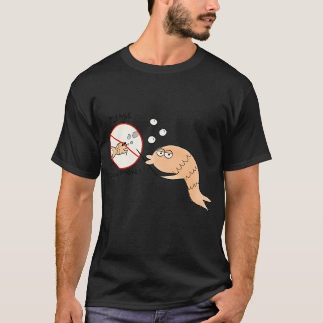 Bitte nicht rauchen T-Shirt (Vorderseite)