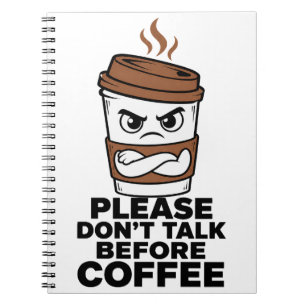 Bitte nicht vor dem Kaffee sprechen Tagebuch