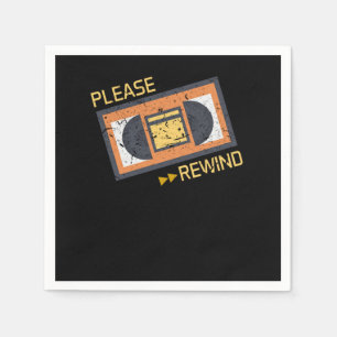 Bitte Rewind VHS Player Viedo Zuhause Recorder Cas Serviette