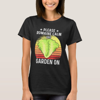 Bitte Romaine Ruhe und Garten auf 2 T-Shirt