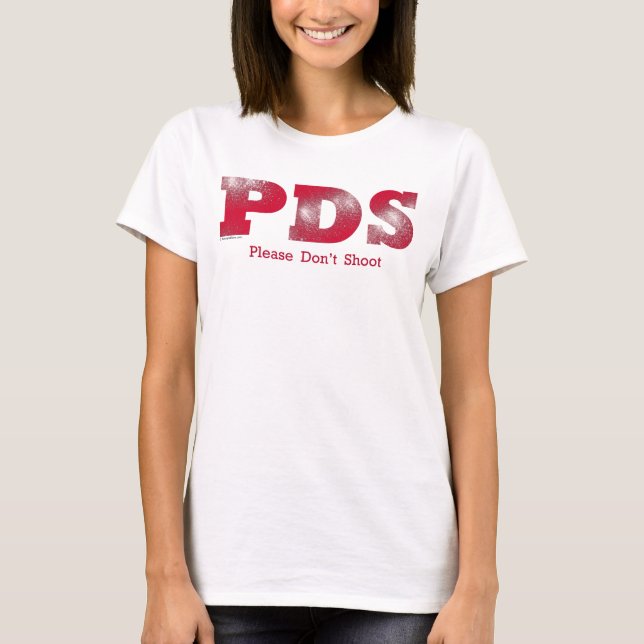 Bitte schießen Sie nicht T-Shirt (Vorderseite)