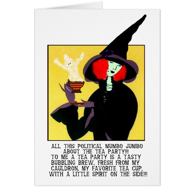 BITTE SETZEN SIE POLITIK NICHT IN MEINEN TEE EIN! (Vorne)