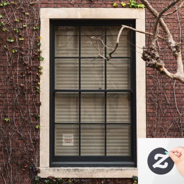Bitte Tiere Gerettet Fensteraufkleber (Fenster Zuhause)