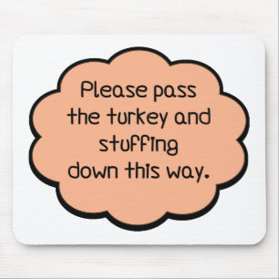 Bitte übergeben Sie die Türkei und ersticken Mousepad