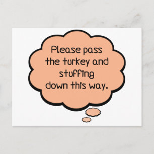 Bitte übergeben Sie die Türkei und ersticken Postkarte