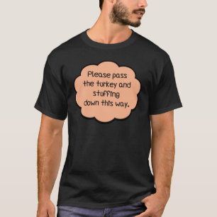 Bitte übergeben Sie die Türkei und ersticken T-Shirt