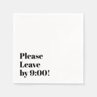 Bitte Verlass bis 9:00 Uhr! Einfache Design Funny