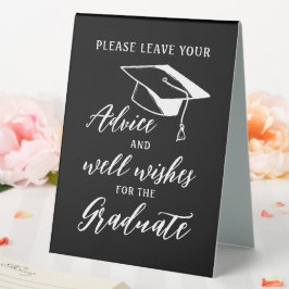 Bitte Verlass dir deine Ratschläge für das Abitur  Tischaufsteller