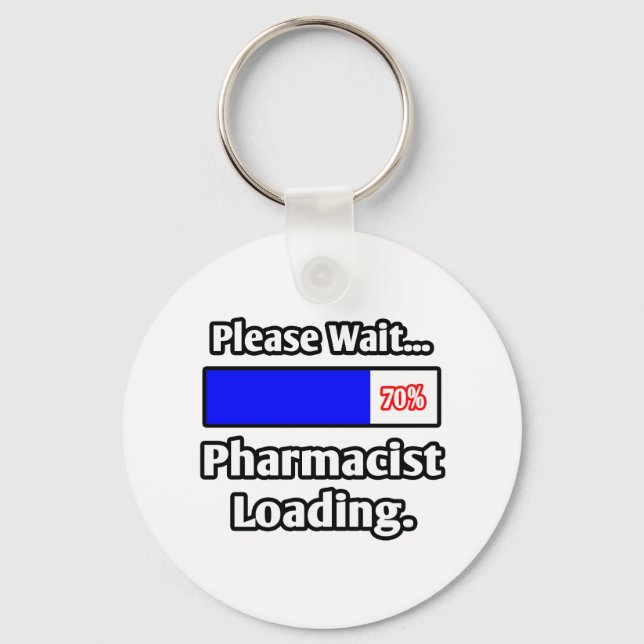 Bitte warten...Apotheker laden Schlüsselanhänger (Vorderseite)