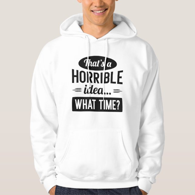 Bitte warten hoodie (Vorderseite)