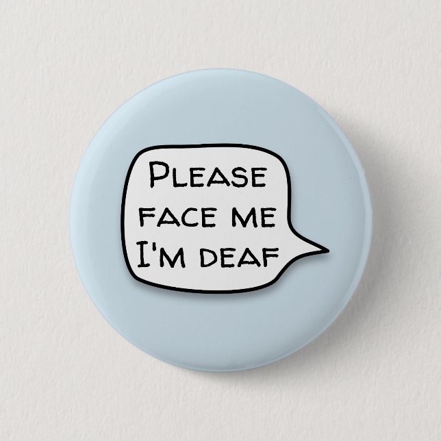 Bitte zeige mir, button (Vorderseite)