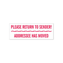 "BITTE ZURÜCK ZUM SENDER!", "ADDRESSEE HAT SICH BE PERMASTEMPEL