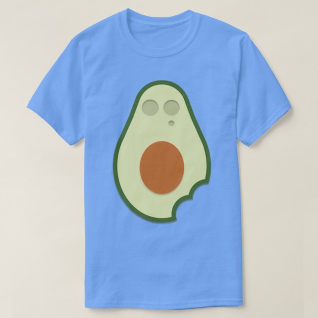 Bitten Avocado T-Shirt (Design vorne)