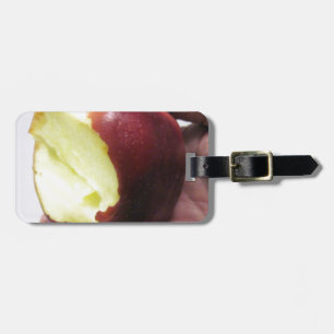 Bitten Red Apple Gepäckanhänger