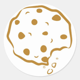 Bittenschokolade Chip Cookie Sticker