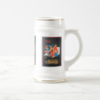 Bitter Campari Vintag Liquor Label-Tasse