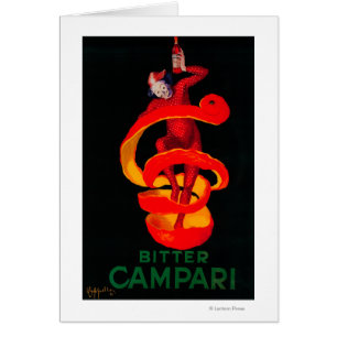Bitter Campari Vintag PosterEurope