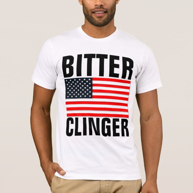 BITTER CLINGER PATRIOTISCHE T - Shirt (Vorderseite)