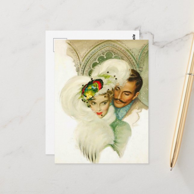 Bitter Romance Postkarte (Vorderseite/Rückseite Beispiel)