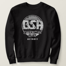 Bitter Sweet Alley (BSA Vintag) BLK-Logo Sweatshirt